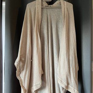 Boho Knit Shawl